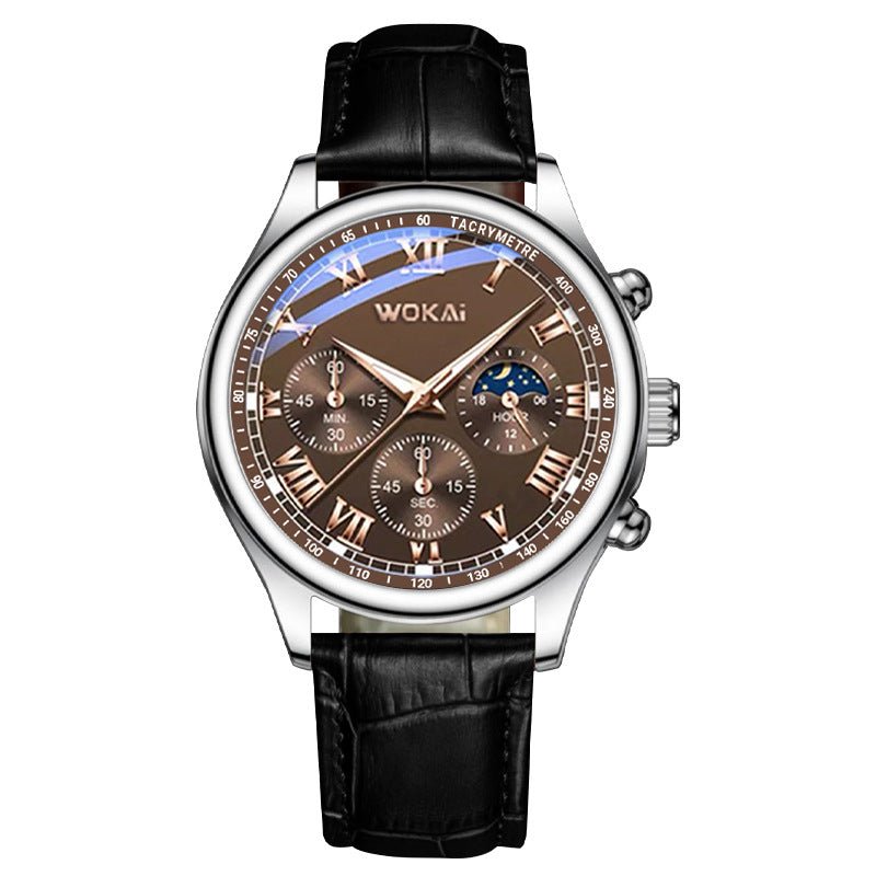 Business Watch Quartz Sports Watch Leisure Belt Men's Watch Men's Watch Men's Watch - Elan Signature