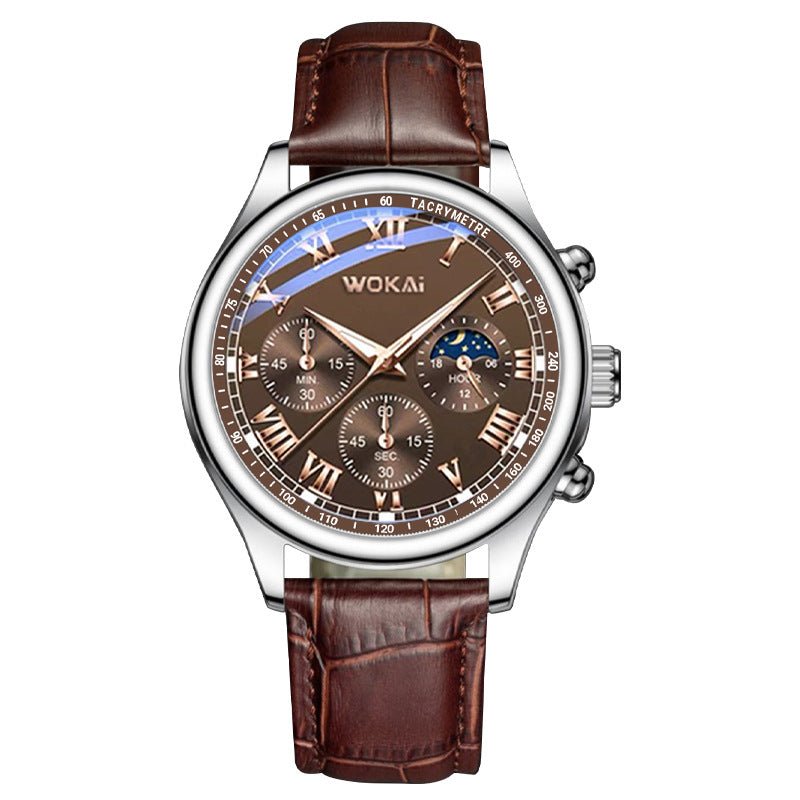 Business Watch Quartz Sports Watch Leisure Belt Men's Watch Men's Watch Men's Watch - Elan Signature
