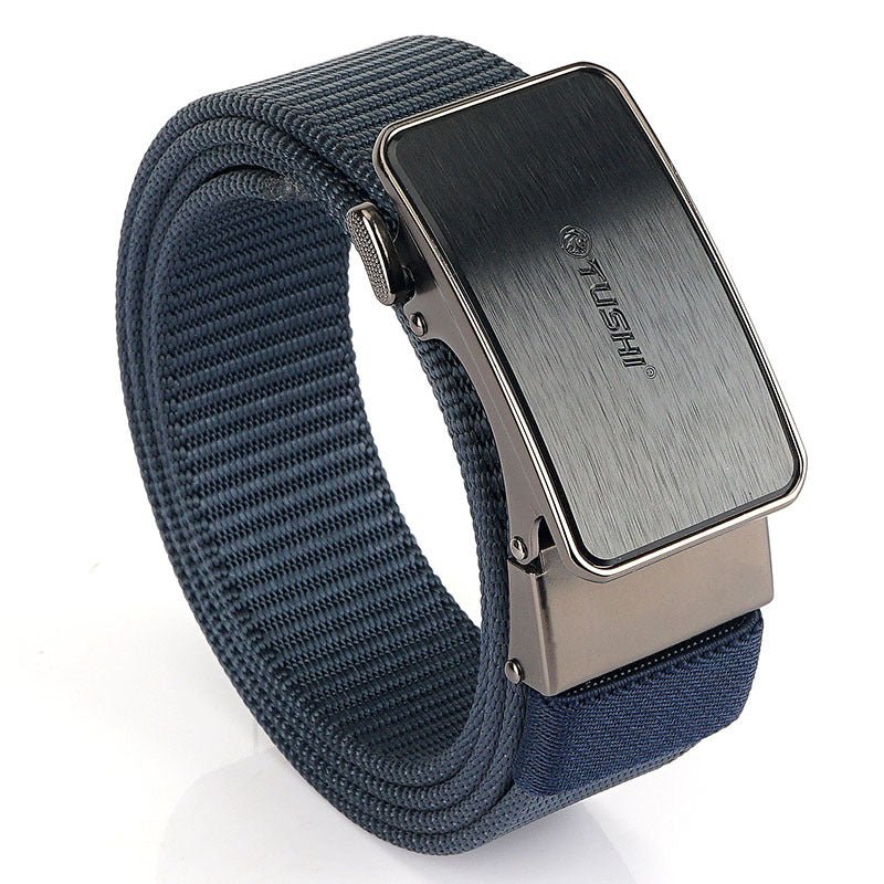 Mens Outdoor Sports Woven Nylon Belt. - Elan Signature