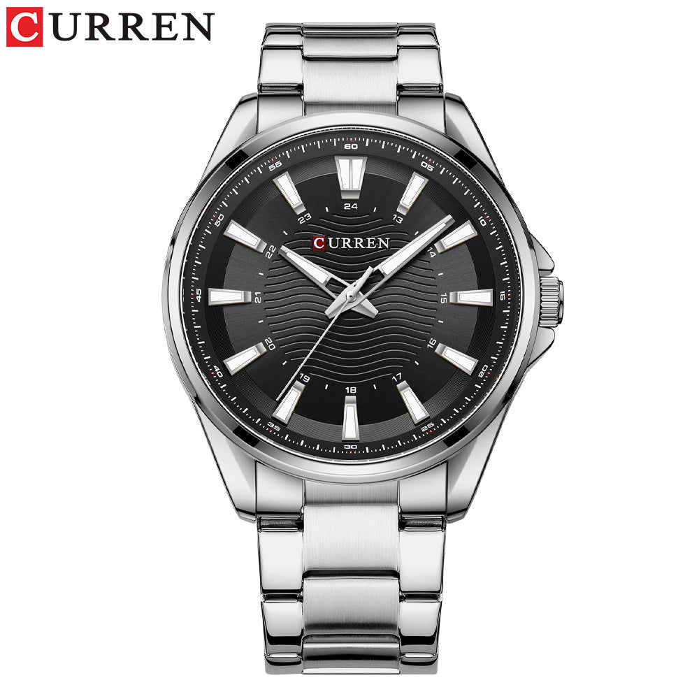 Men's Watch Business Men's Watch Steel Band Watch Quartz Watch - Elan Signature