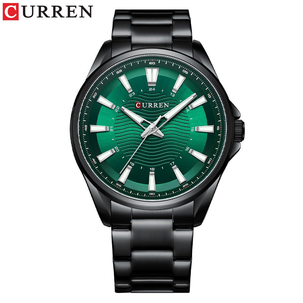 Men's Watch Business Men's Watch Steel Band Watch Quartz Watch - Elan Signature